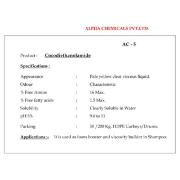 Coco Diethanolamide CDEA - Image 3