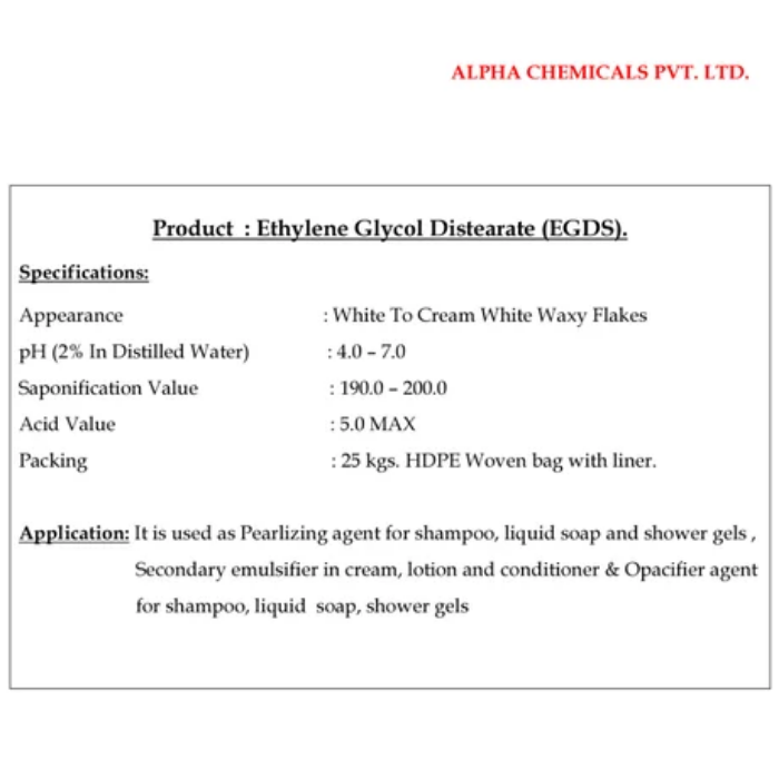 Ethylene Glycol Distearate EGDS - Image 3