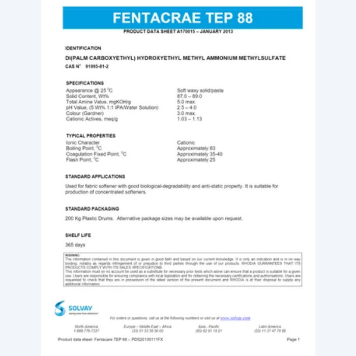 Fabric Conditioner (Fentacare TEP 88) - Image 4
